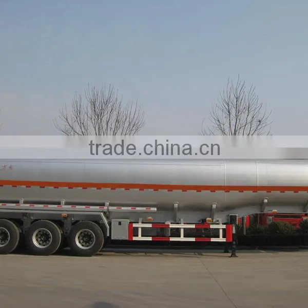 35cbm Dual-axle Fuel Tank Semi-trailer to Transport Fuel and Oil photo-3