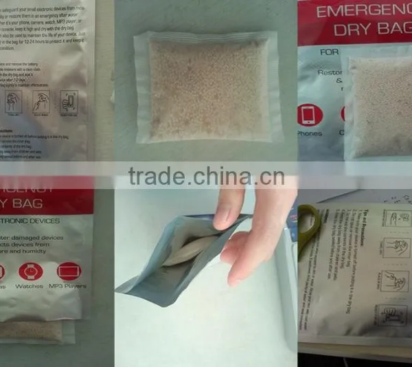 Mineral Desiccants Emergency Dry Kit Moisture Absorber Bag photo-5