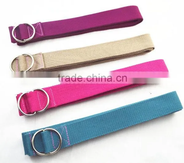 Eco & Durable Cotton Yoga Pilates Exercise Strap photo-5