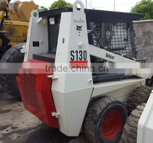 Bobcat Skid Loader ,made in Japan Mini Loader ,used Mini Loader S130 Bobcat Skid Loader photo-4