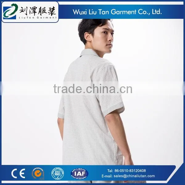 Plaid Poplin Mens Pajama Sleepwear From China Supplier photo-5