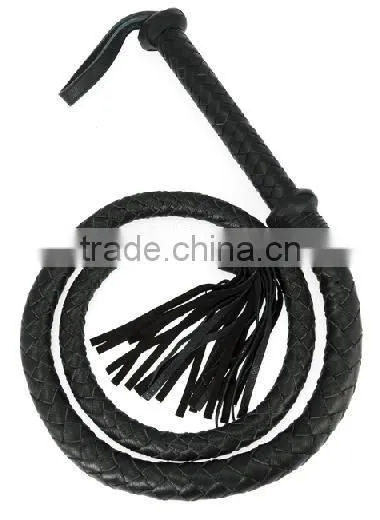 Funny Sex Toy Leather Adult Sex Whips, Women Whips,black