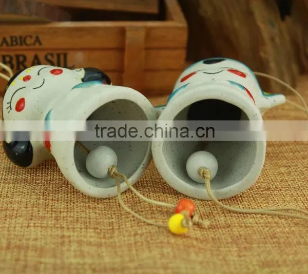 Carton Doll Ceramic Wind Bell photo-6