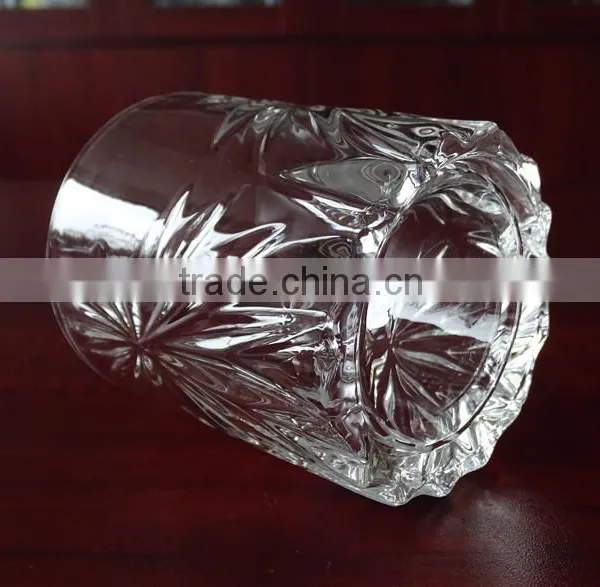 300ml High Transparence Round Whiskey Glass Cup photo-3