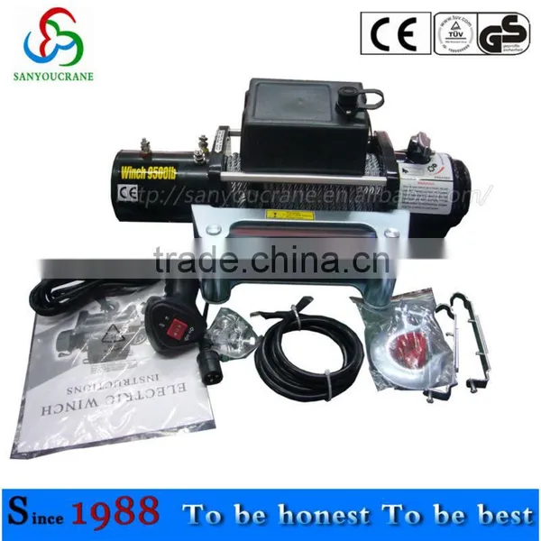 Trailer Winch for Hoist Electric Winch 3000lbs Electric Winch