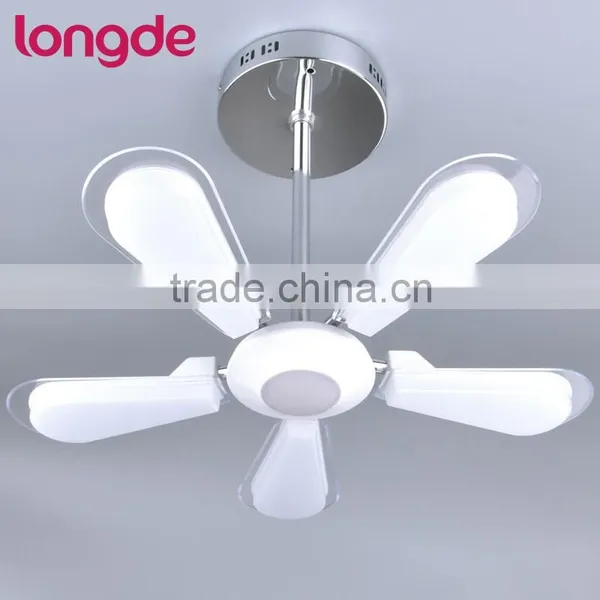 33W CCT Adjustable Retractable Fan Shape LED Ceiling Pendant Lamp With CE-LVD/EMC/RoHS/ Photo-Biological Safety photo-3
