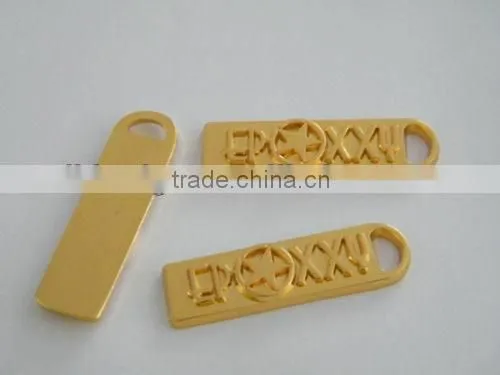 Metal Zipper Sliders; Metal Pendant