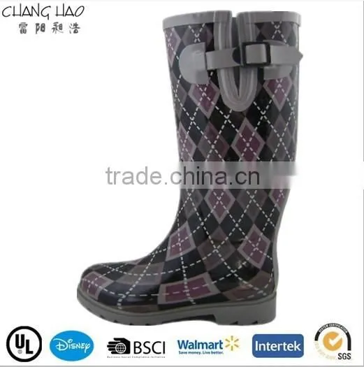(CH.W087) Women Winter Boots Shoes Wellies With High Heel