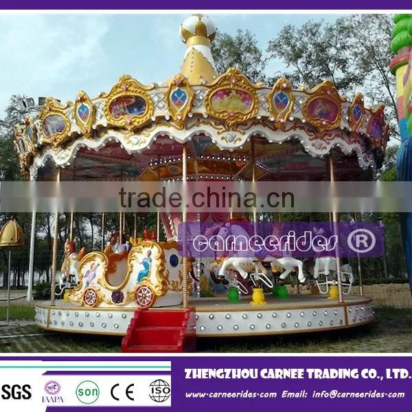 Amusement Park Ride, Kids Merry go Round for Sale, Amusement Park Ride Merry go Round Carousel for Sale photo-3