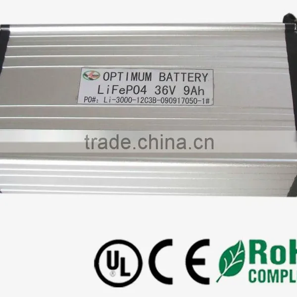 Li-ion Battery 36v 9ah for Ebike Kits