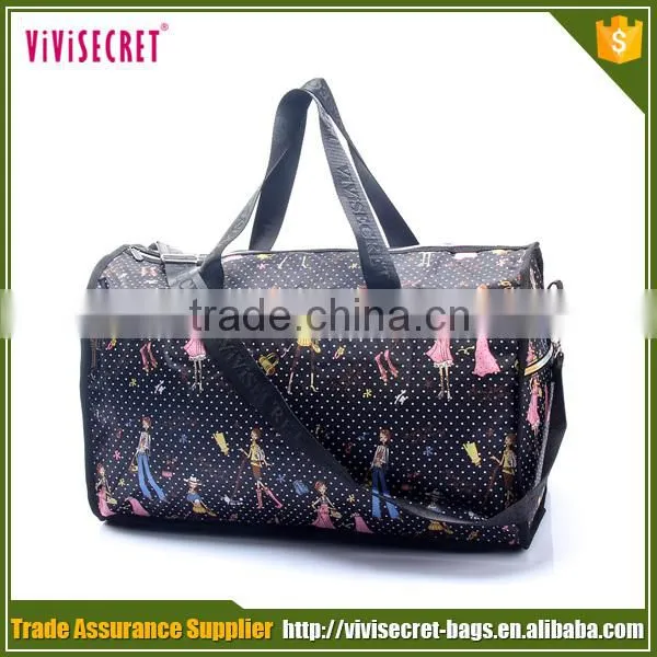 Vivisecre New Travel Product Nylon Cartoon Luggage Travel Bag Online photo-3