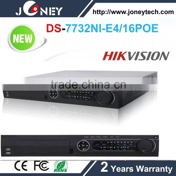 Hikvision DS-7732NI-E4/16P Professional NVR supports 32ch IP camera recorders