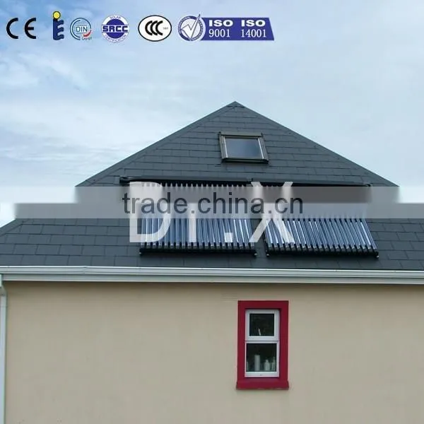 Parabolic Heat Pipe Vacuum Solar Collector With Solar Keymark Approved for Sale photo-2