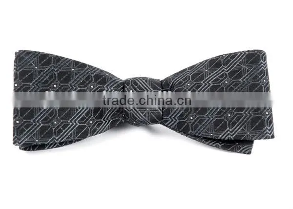 2016 Latest Design High Quality Pre-tied Skinny Cotton Bowties for Men photo-2
