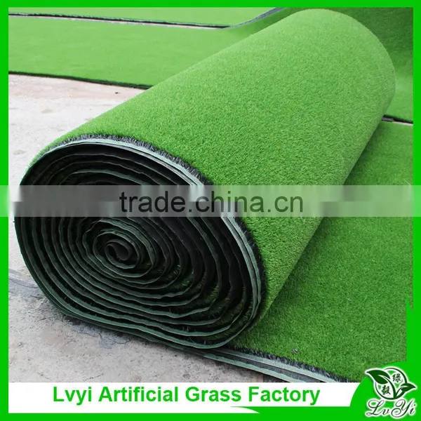 SGS CE China Yiwu Natural Looking 20mm Anti-aging Artifial Green Grass for Outdoor Carpet