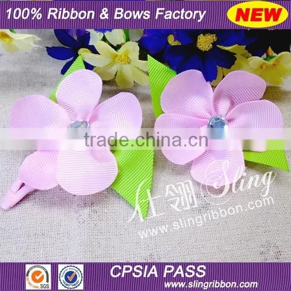Factory High Quality Beautiful Fashion Ribbon Bows for Hair Decoration photo-4