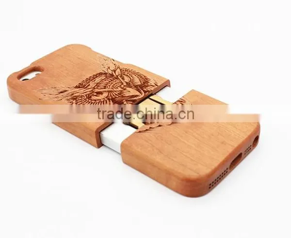Wood Phone Cases With the Laser Compatible for Iphone photo-3