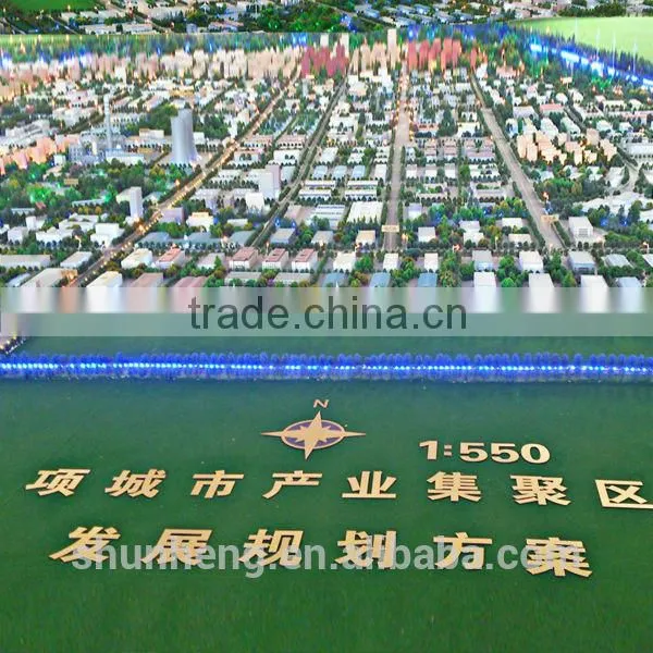 1/550 Floorplan Architecture Model for Commercial Enterprise Concentration Area photo-4