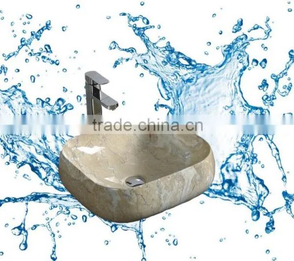 Customed Handmade Bathroom Design White Italian Sinks photo-4