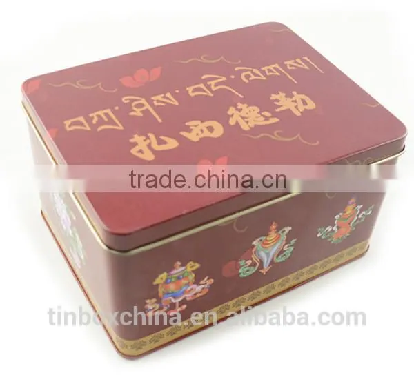 Accept Custom Order Printed Rectangular Condom Tin Box photo-2