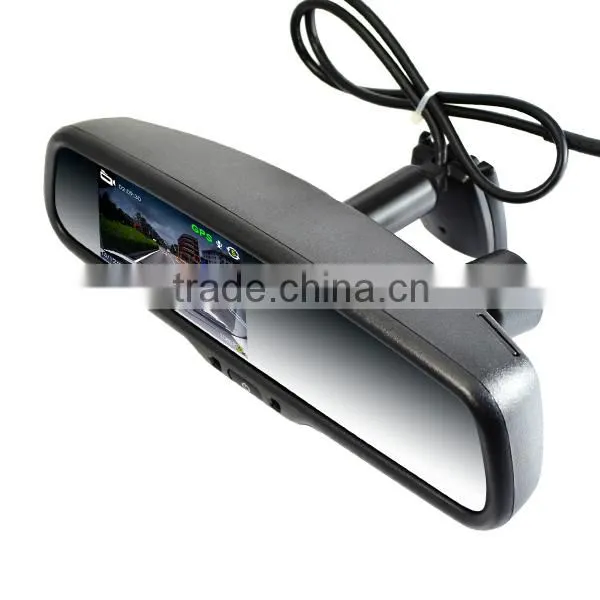 Safety Rear View Mirror Monitor 1080p Dvr Video Recorder 170 Degree Wide Lens Back up Camera With 2 Year Warranty photo-2