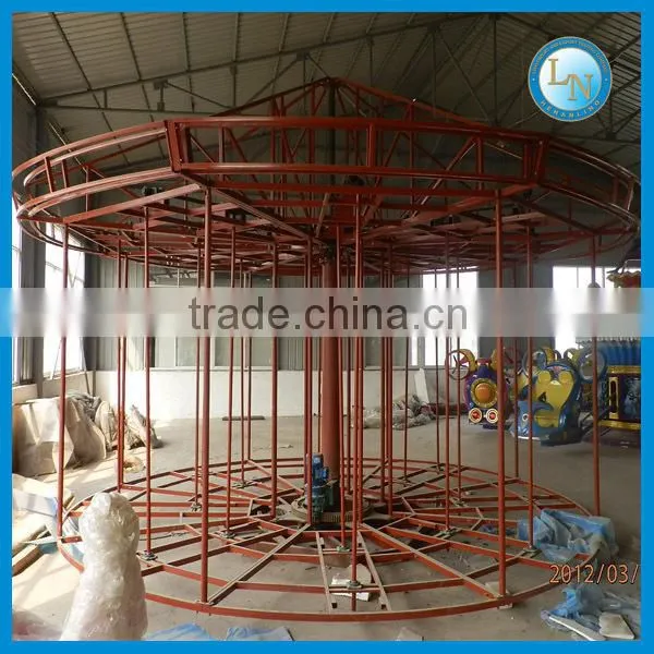 Europen Standard! China Supplier 72 Seats Amusement Park Luxury Carousel Rides for Sale photo-2