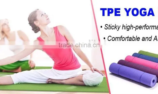 Good Quality TPE Yoga Mat photo-6