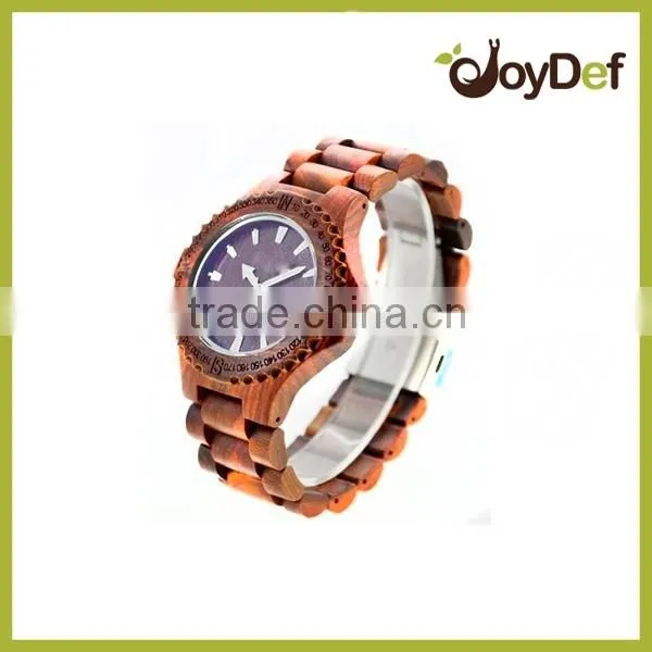 Bamboo Material Wood Eyeglasses,Bamboo Wooden Watch,Wooden Wristwatch photo-6