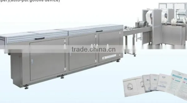 Auto medical glove packing machine