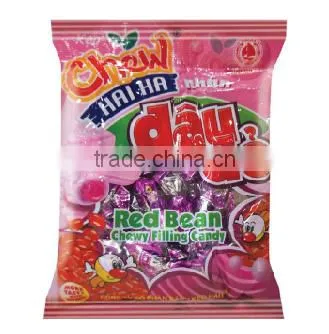 Redbean Chewy Filling Candy Whosaler 250g