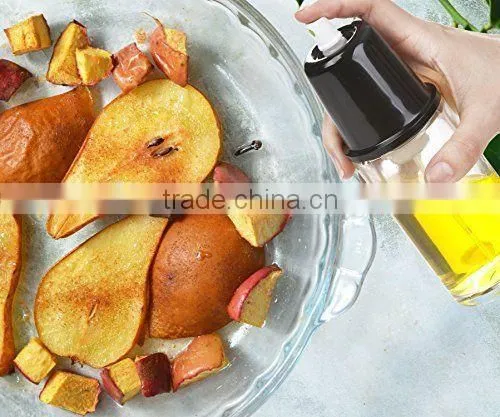 Olive Oil Mister Air Pressure Clog Free Sprayer Plastic Kitchen Tool Dispenser photo-2