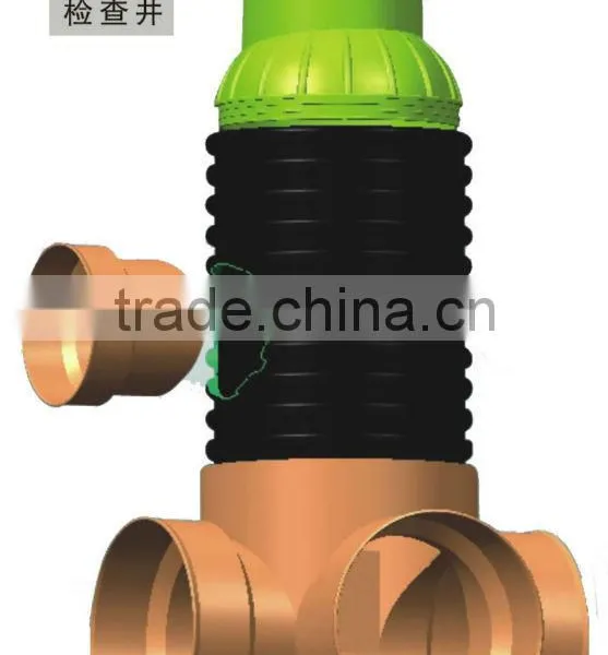 customize LLDPE plastic manholes by rotomolding mold
