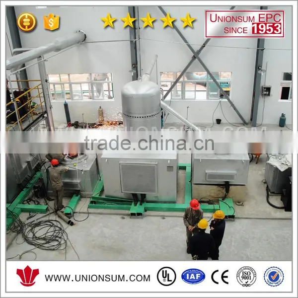 Hard Zinc Hot Galvanizing Zn Residue (Zn/Fe/Al Alloy) Recovery Vacuum Distillation System photo-4