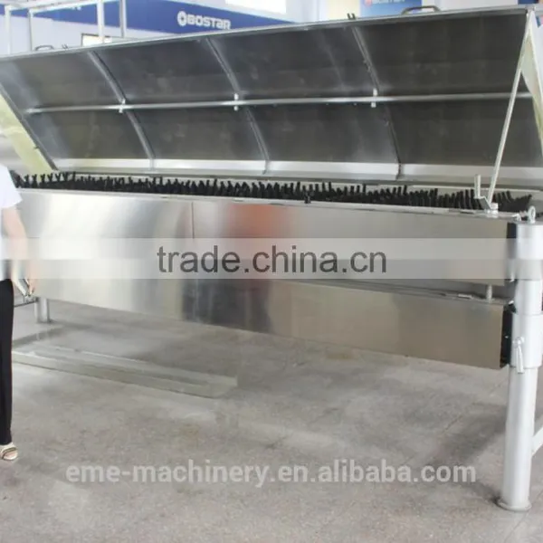 High Quality Poultry Slaughterhouse Equipment Horizontal Type Poultry Plucking Machine Abattoir of Poultry Slaughter Machine photo-3