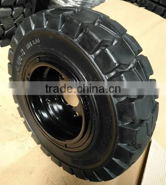 Electric Platform Truck Forklift Solid Tire Rim 4.00-8 photo-4