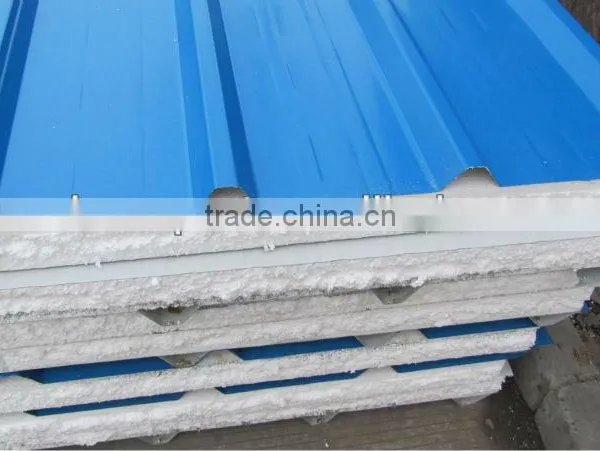 EPS Sandwich Roof Panels(good Supporting, Heat Resistance and Sound Insulation) photo-5