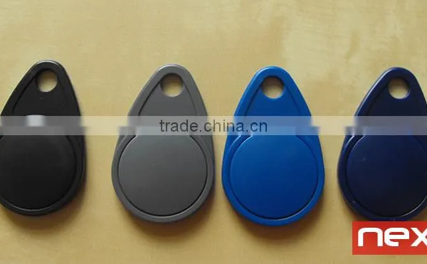 Classic Waterproof Keychain Logo Embossed Passive T5577 Keyfob photo-3