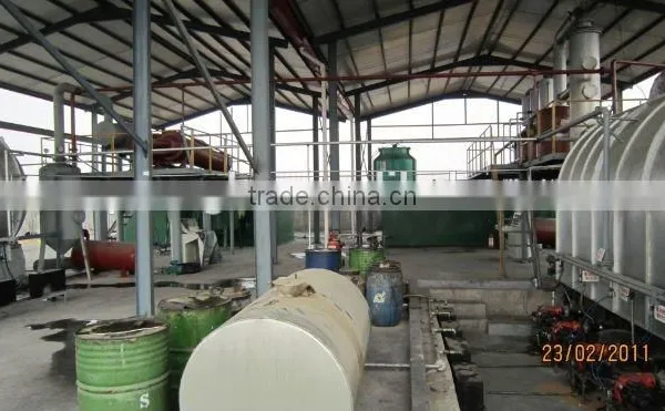 XHZT-2600-6000 Pyrolysis Tires to Tire Oil Plant photo-2