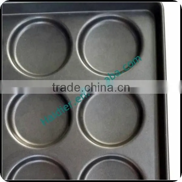 Teflon Hamburger Tray, Plated-aluminum Hamburger Tray for Bakery photo-3