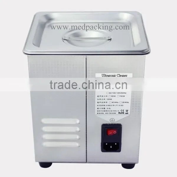 Ultrasonic Cleaner JP-010T Power 80W Glasses Jewelery Board Parts Cleaner 2L photo-3