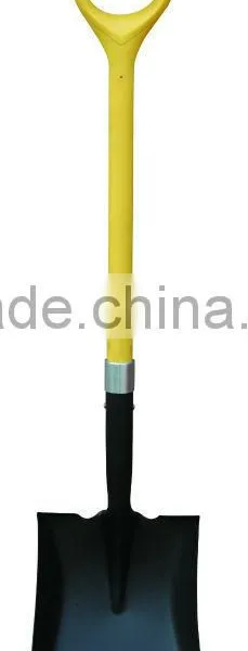 Carbon Steel Shovel With Long Fiberglass Handle S6621 photo-4