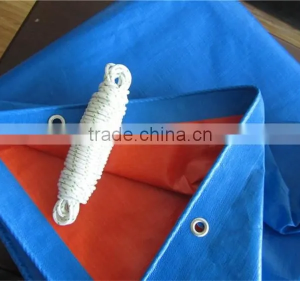 Waterproof Fireproof PVC Tarpaulin Tent Fabric Polyethylene Tarp Roll photo-5