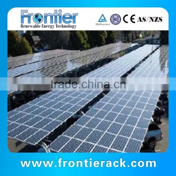 The Latest Green Energy Products the Latest Soalr Wind Resistant Carport photo-4