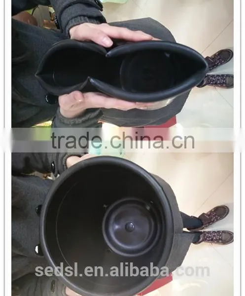 Black Gallon Pot 1#2#5# for Nursery Garden Plastic Flower Pots photo-2
