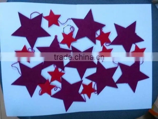 Promotion Christmas Star/heart/tree Garland photo-3