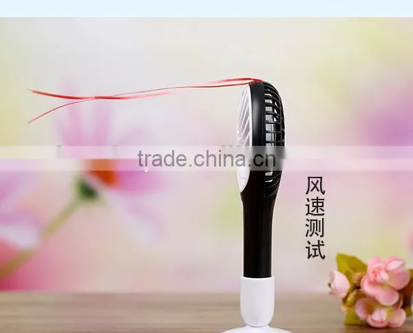 Creative USB Charge Handheld Air Fan, Mini Desktop Water Drop Fan For Student photo-3