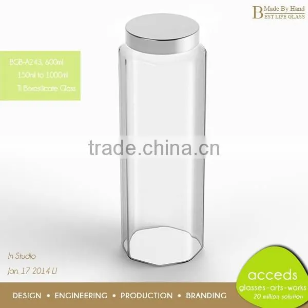2014 Top Product Cheap Clear Glass Candy Jar photo-2