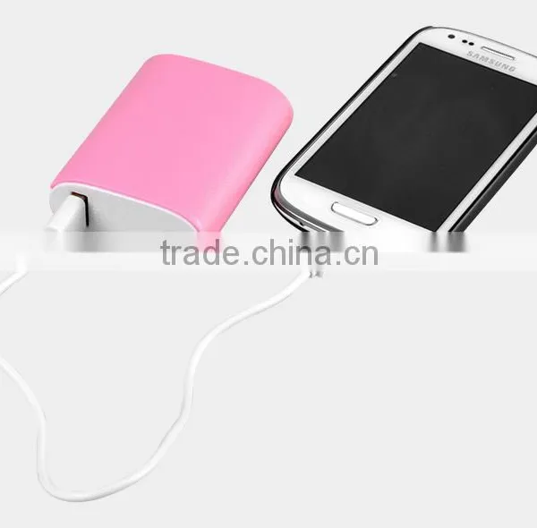 High Quality Dual Usb Powerbank Portable Mobile Power With Led Light photo-3