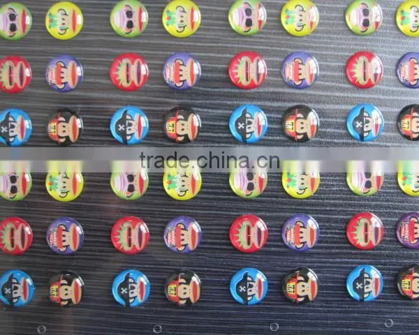 Custom 3D Convex Epoxy Dome Sticker photo-2