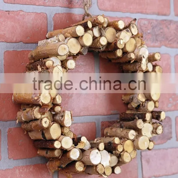 Birch Logs Wreath photo-3